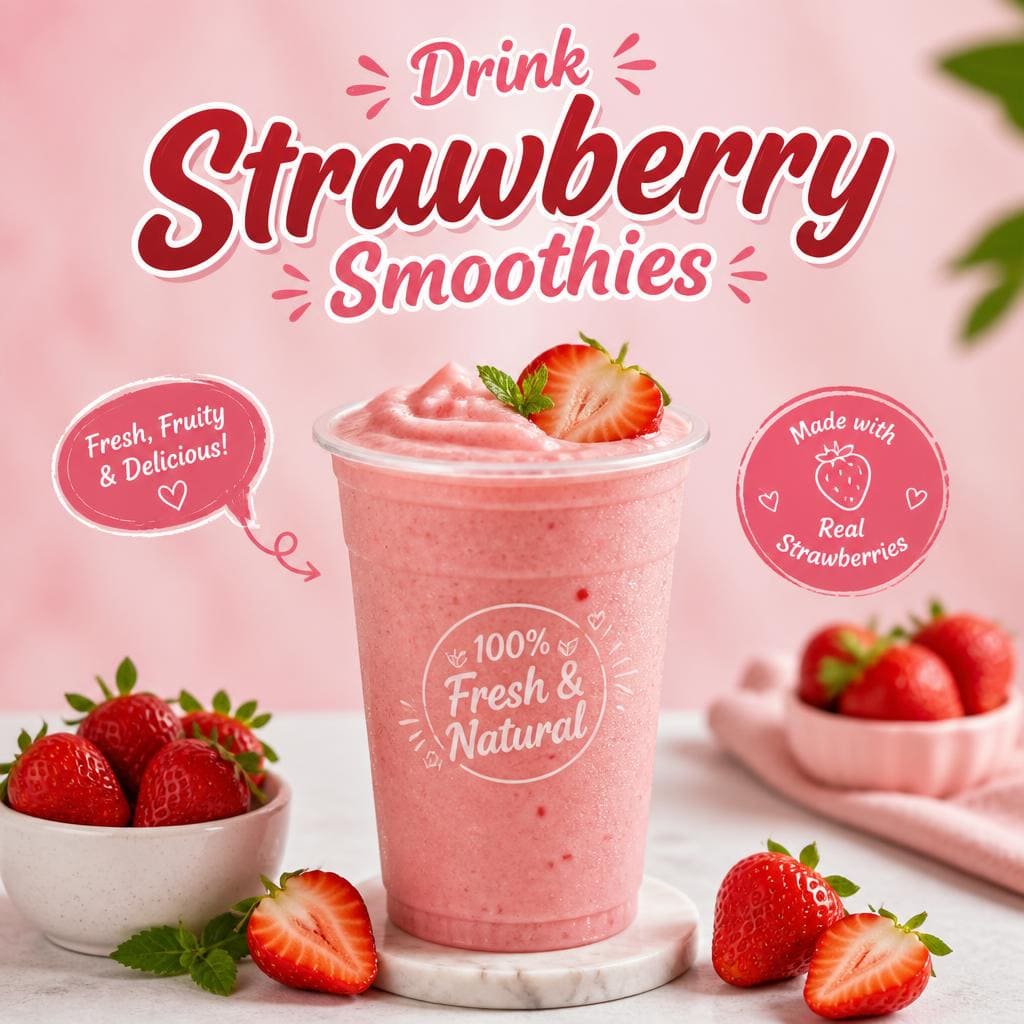 Strawberry Smoothies